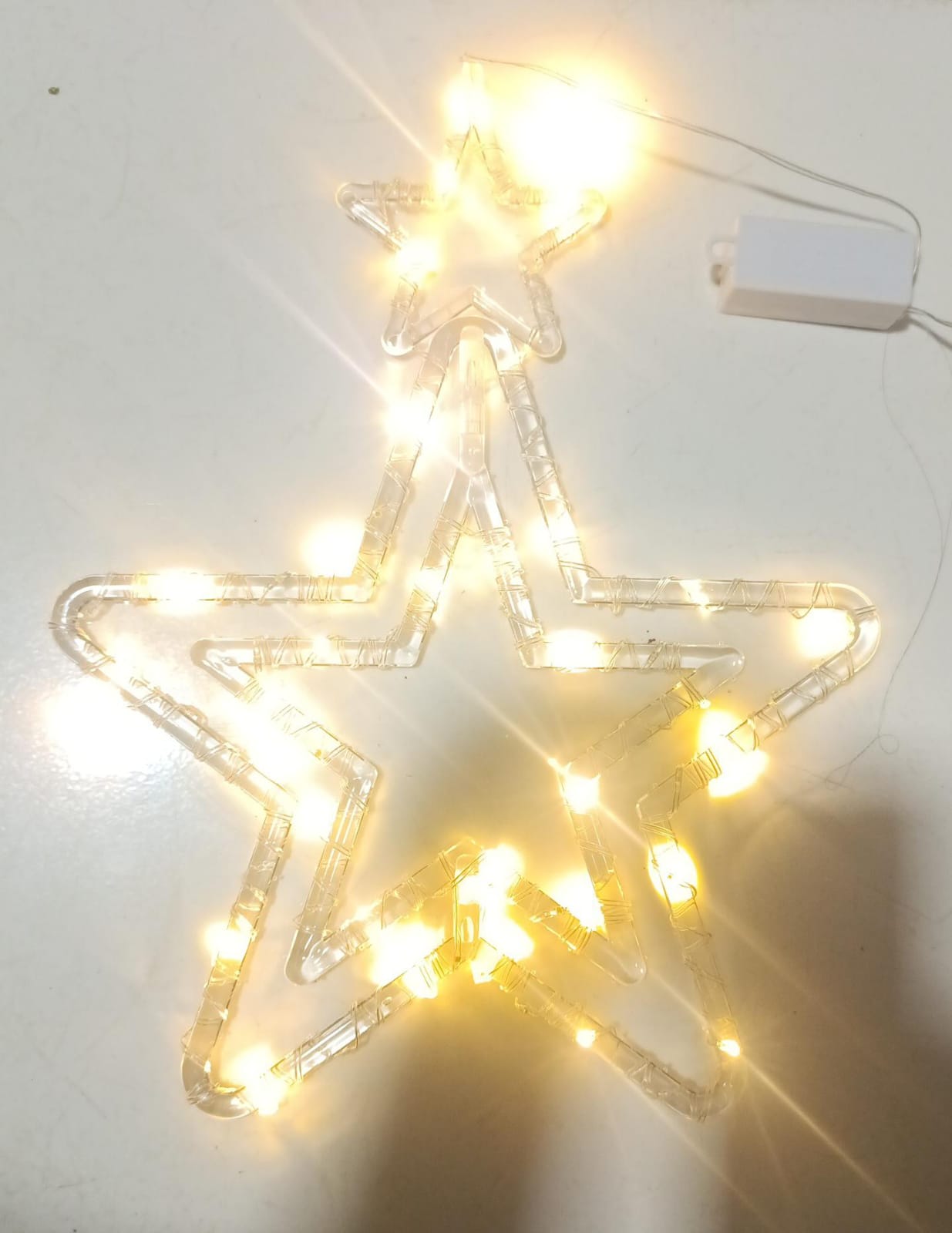 Árbol Y Estrella Acrilico Con Led